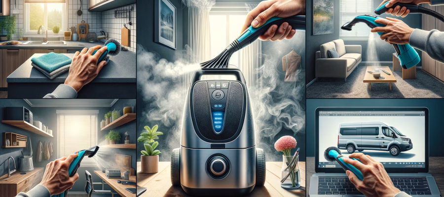 Die besten kleinen Dampfreiniger fuer Wohnwagen, Wohnungen und Bueros
