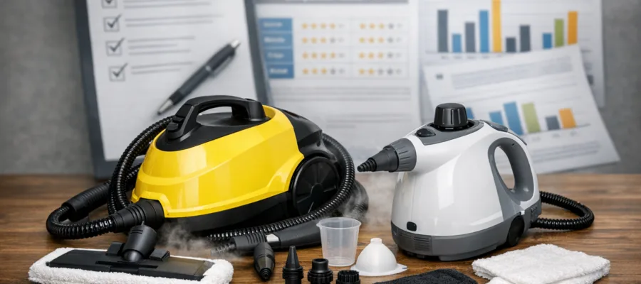 Dampfreiniger Test und Kaufberatung: So finden Sie den Testsieger fuer Ihre Ansprueche