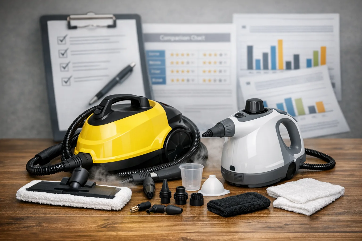Dampfreiniger Test und Kaufberatung: So finden Sie den Testsieger fuer Ihre Ansprueche