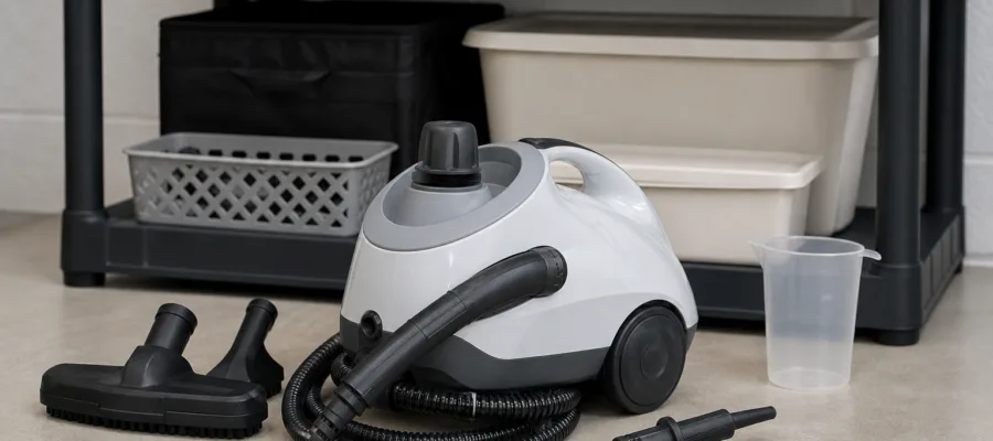 Wie Sie Dampfreiniger nach der Reinigung richtig sauber machen und lagern